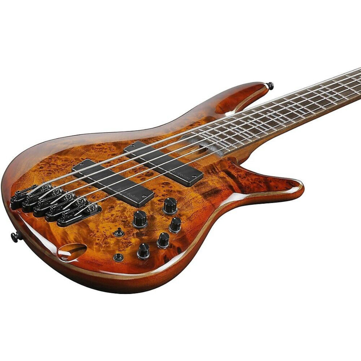 Đàn Guitar Bass 5-dây Ibanez Bass Workshop, Ibanez SRMS805, Brown Topaz Burst