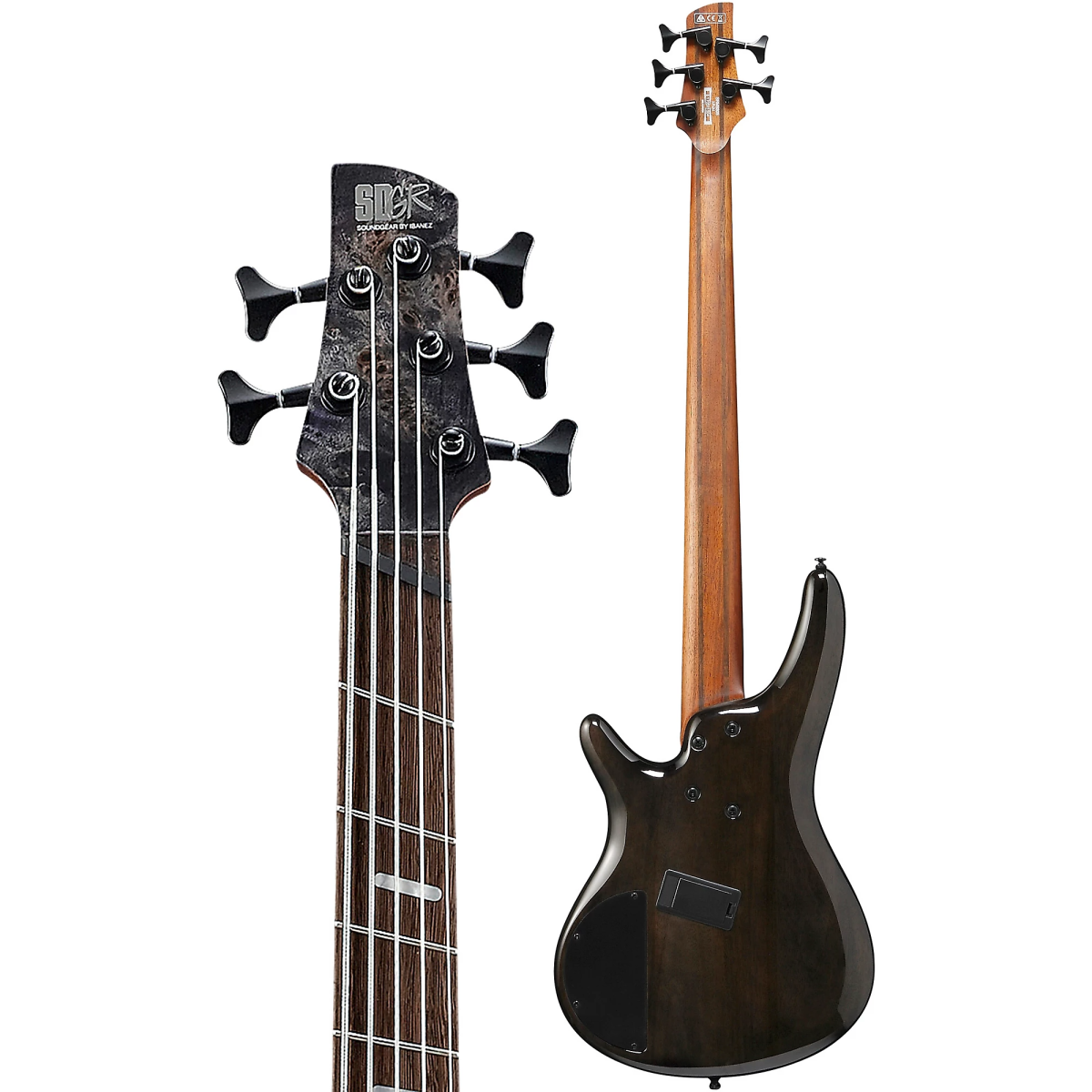 Đàn Guitar Bass 5-dây Ibanez Bass Workshop, Ibanez SRMS805, Deep Twilight