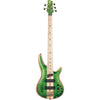 Đàn Guitar Bass 5 Dây Ibanez Premium, Ibanez SR5FMDX2, Trans Green w/Bag