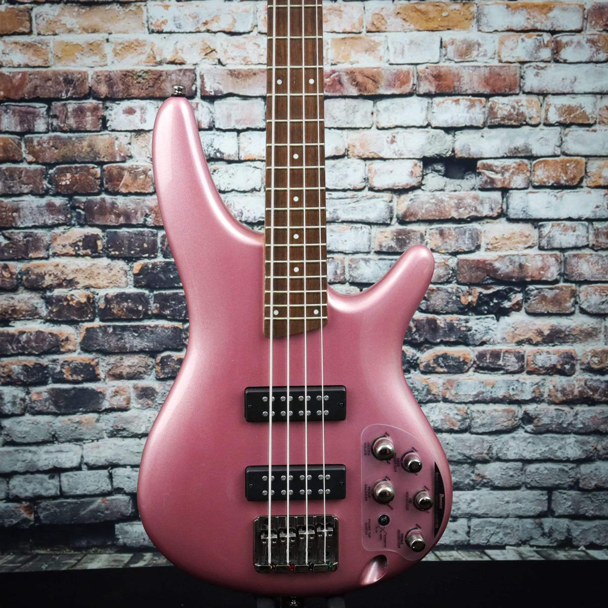 Đàn Guitar Bass Ibanez SR Standard, Ibanez SR300E, Pink Gold Metallic