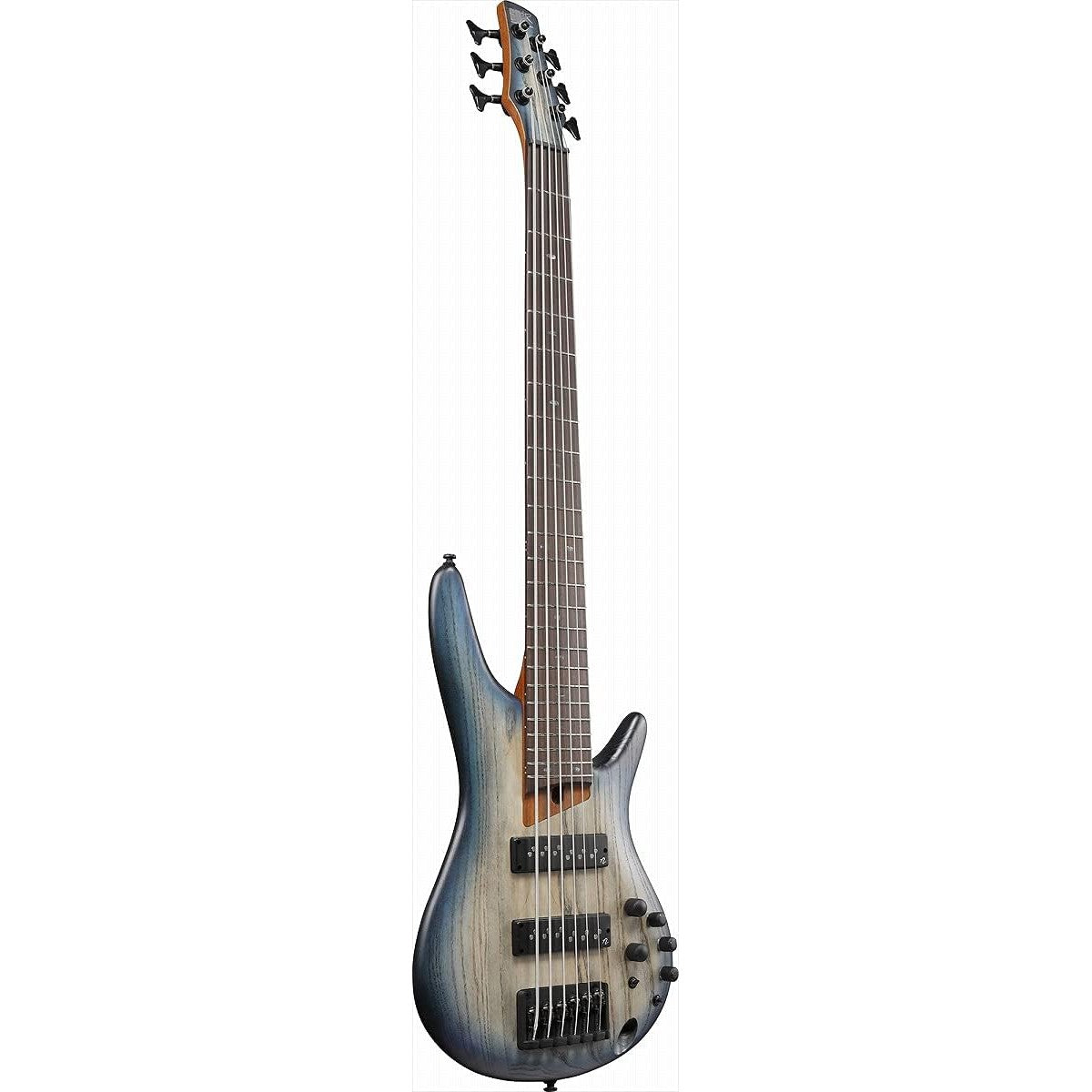 Đàn Guitar Bass 6 Dây Ibanez SR Standard, Ibanez SR606E, Cosmic Blue Starburst Flat