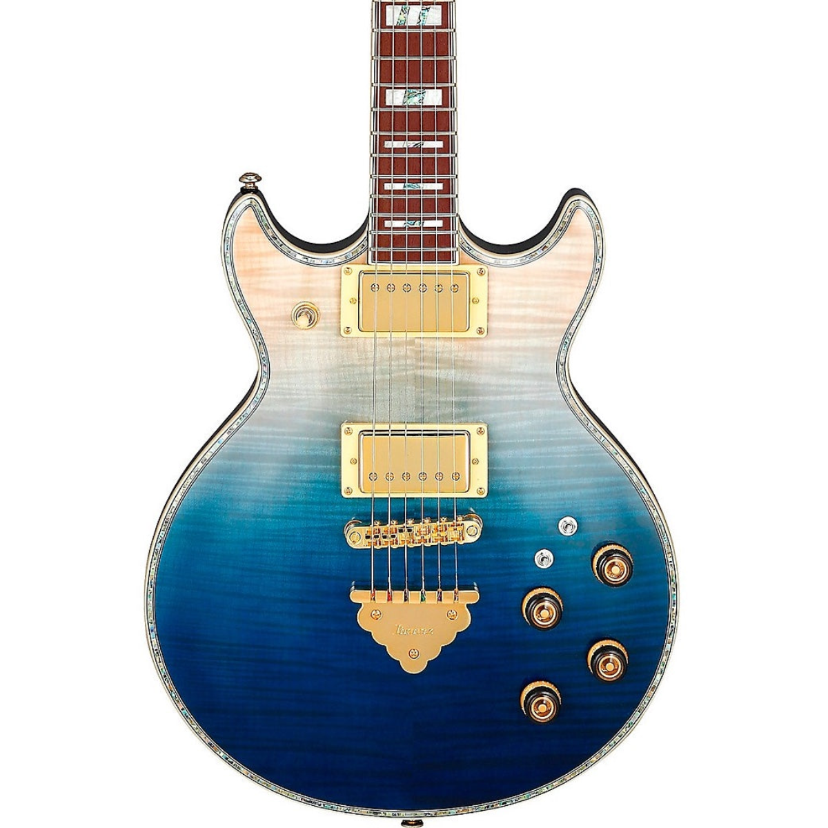 Đàn Guitar Điện Ibanez AR420, HH, Transparent Blue Gradation