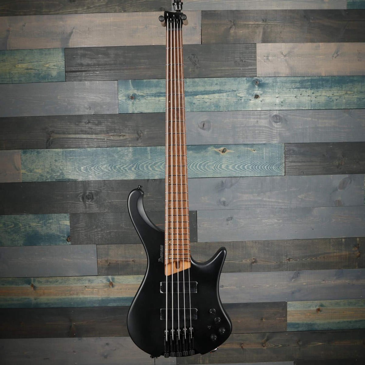 Đàn Guitar Bass 5-Dây Ibanez Bass Workshop, Ibanez EHB1005, Black Flat w/Bag