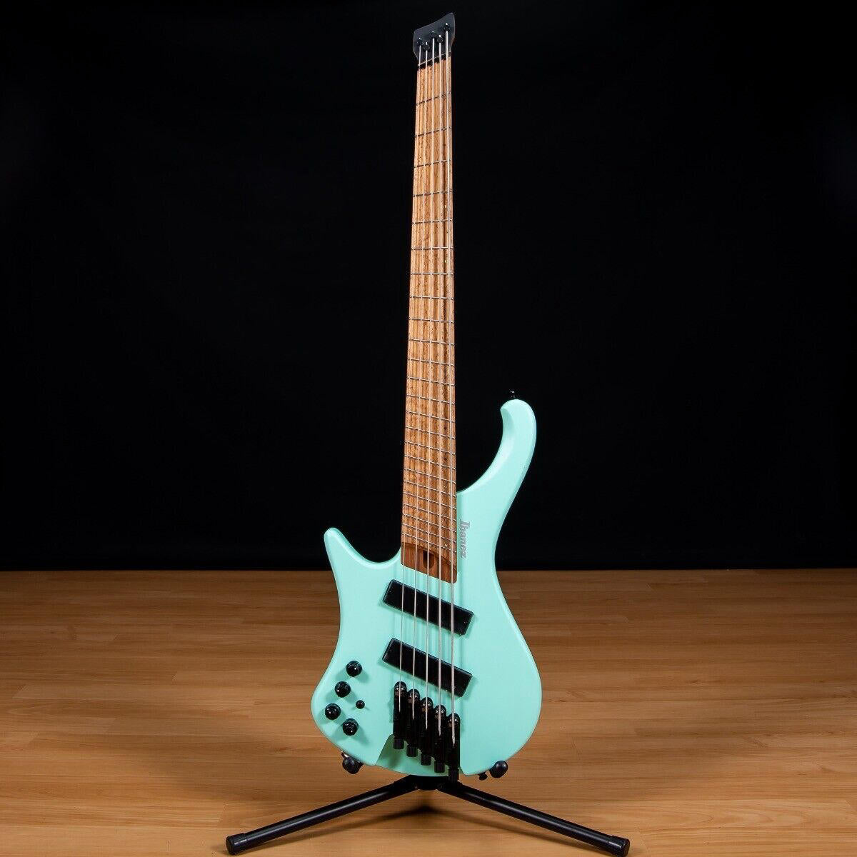 Đàn Guitar Bass 5-Dây Ibanez Bass Workshop, Ibanez EHB1005MSL Left-Handed, Sea Foam Green Matte w/Bag