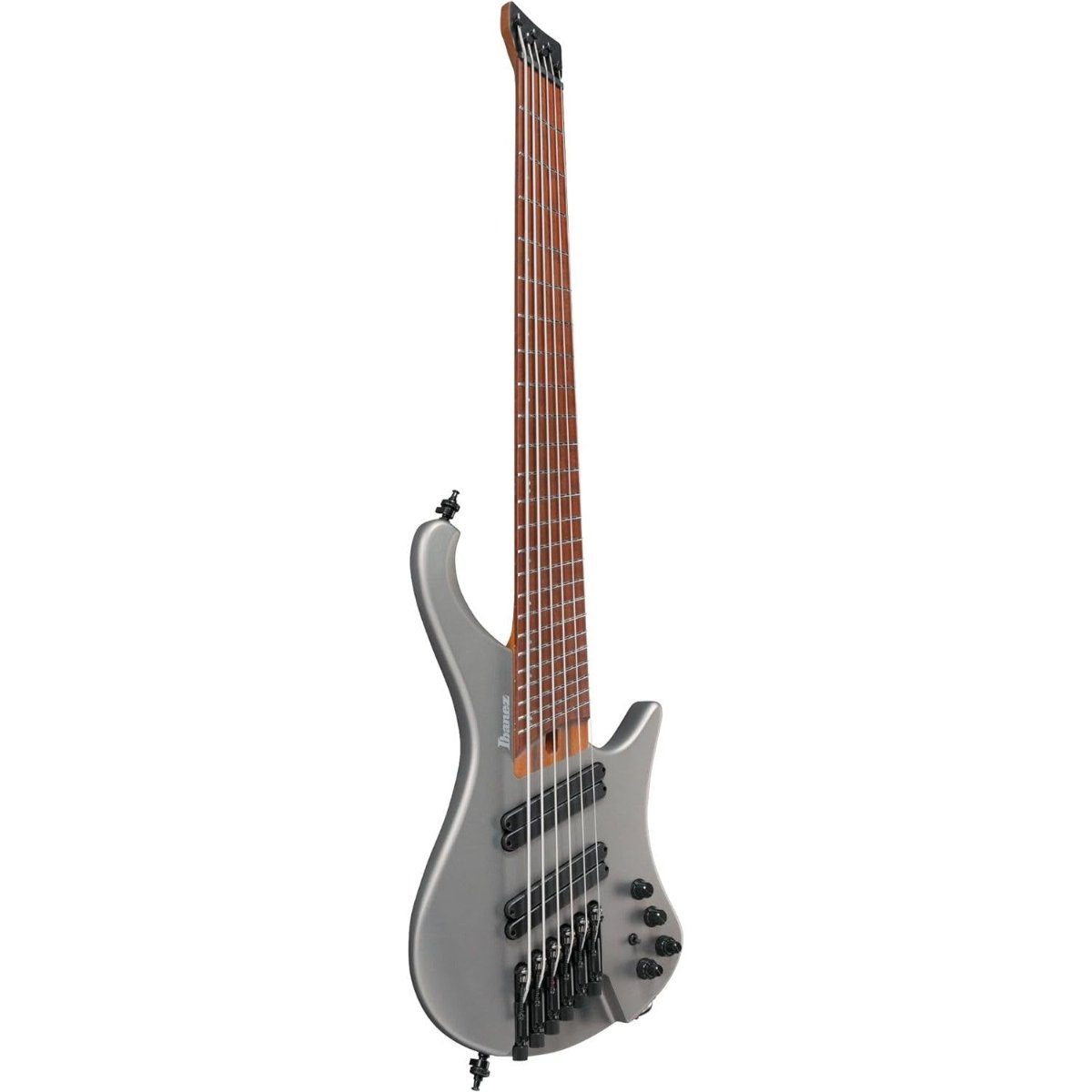 Đàn Guitar Bass 6-Dây Ibanez Bass Workshop, Ibanez EHB1006MS, Metallic Gray Matte w/Bag