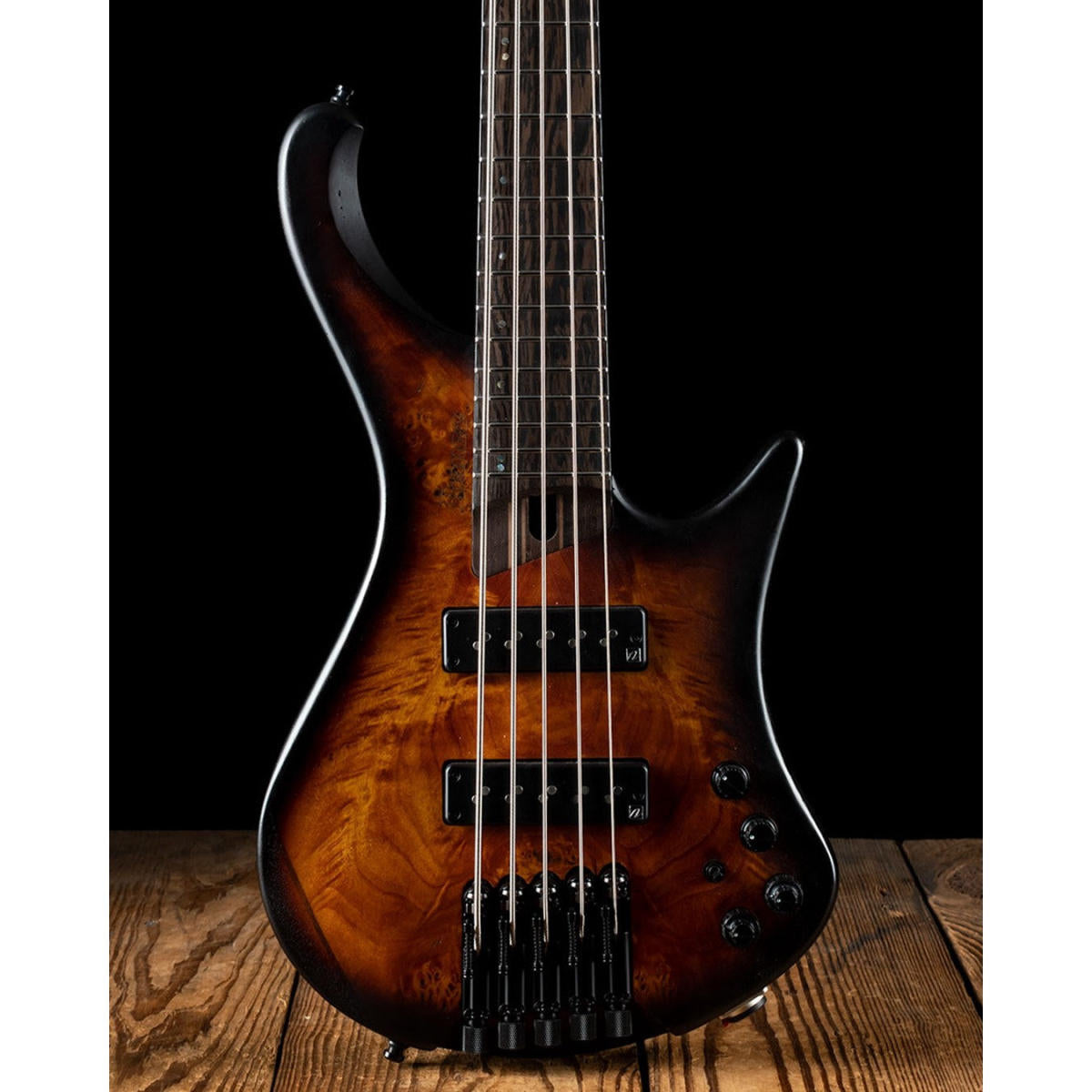 Đàn Guitar Bass 5-Dây Ibanez Bass Workshop, Ibanez EHB1505, Dragon Eye Burst Flat w/Bag