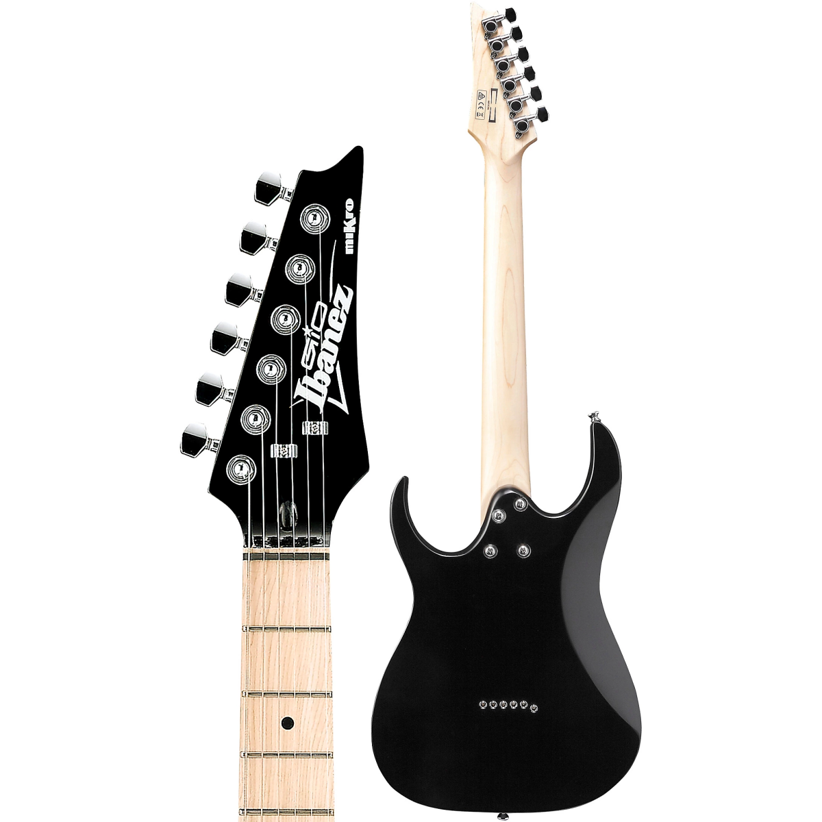 Đàn Guitar Điện Ibanez MiKro GRGM21M, HH, Flat Black