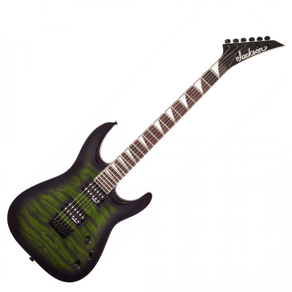 Đàn Guitar Điện Jackson Dinky Arch Top JS32Q DKA HT, HH, Transparent Green Burst, #2918809587