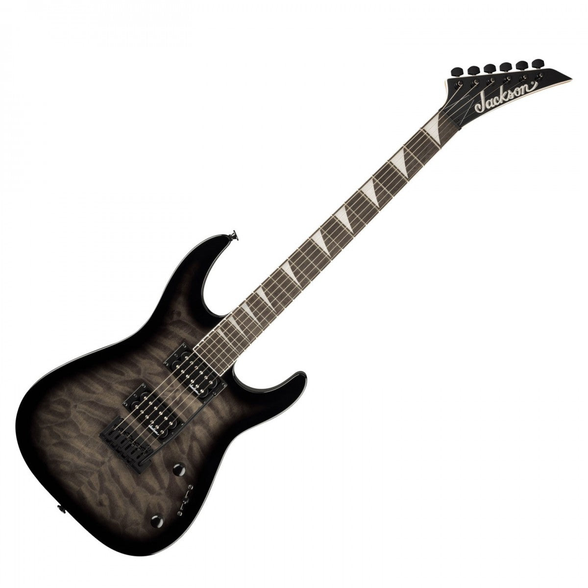 Đàn Guitar Điện Jackson JS Series Dinky JS20 DKQ 2PT, HH, Transparent Black, #2910211585