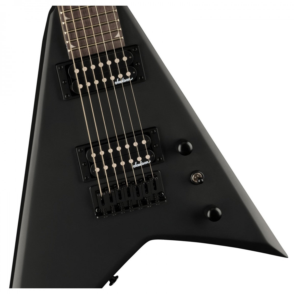 Đàn Guitar Điện Jackson JS Series King V JS22-7 KV HT, HH, Satin Black, #2910127568