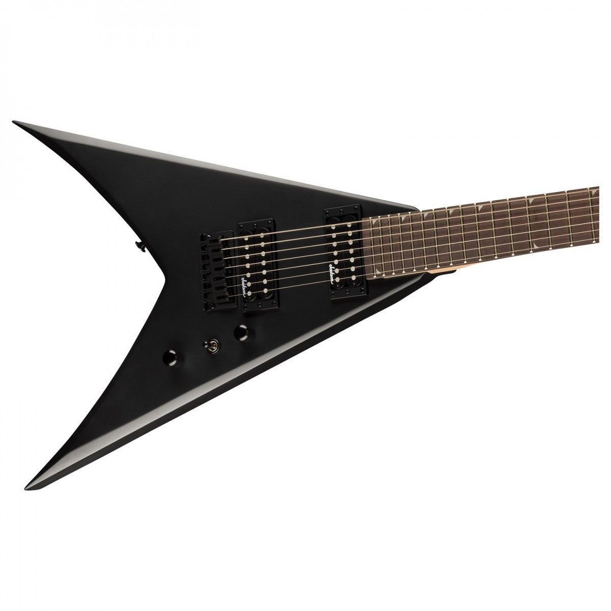 Đàn Guitar Điện Jackson JS Series King V JS22-7 KV HT, HH, Satin Black, #2910127568