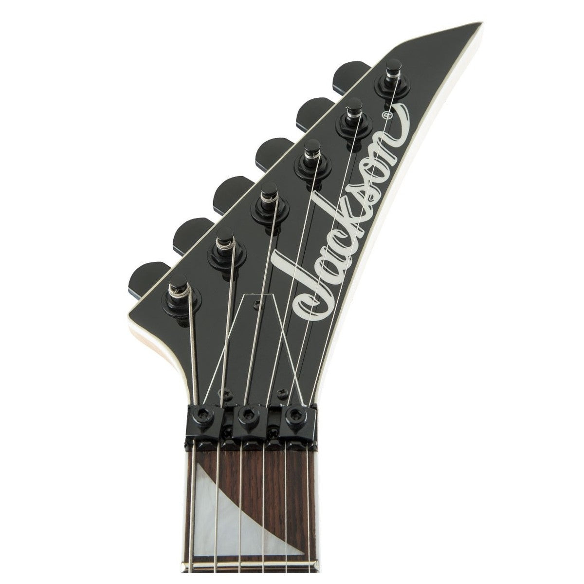 Đàn Guitar Điện Jackson JS Series King V JS32, HH, White with Black Bevels, #2910224577
