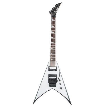 Đàn Guitar Điện Jackson JS Series King V JS32, HH, White with Black Bevels, #2910224577