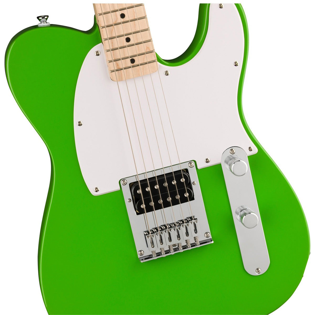 Đàn Guitar Điện Squier Sonic Limited Edition Esquire H, Maple Fingerboard, Lime Green, #0373552535