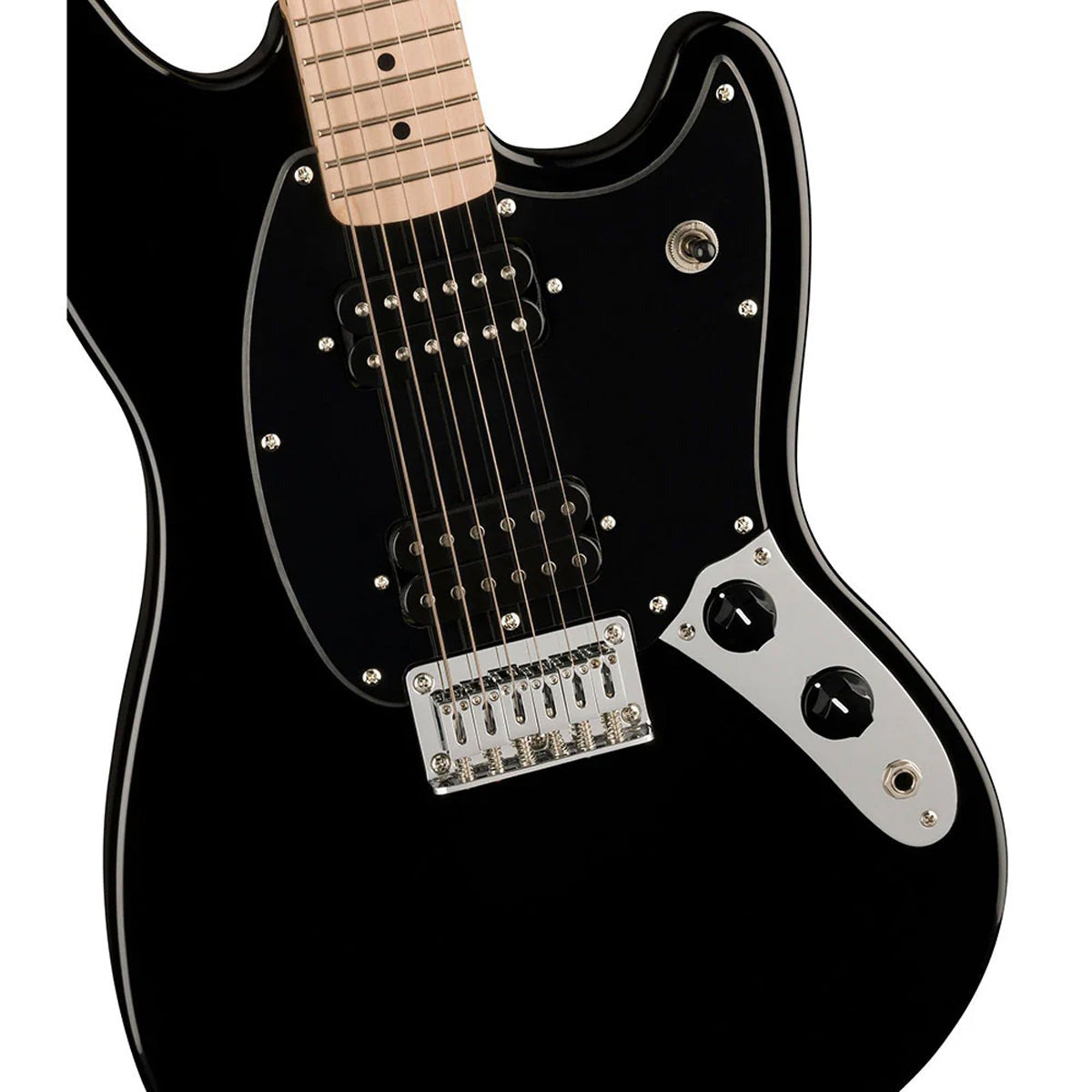 Đàn Guitar Điện Squier Sonic Limited Edition Mustang HH, Maple Fingerboard, Black #373703506