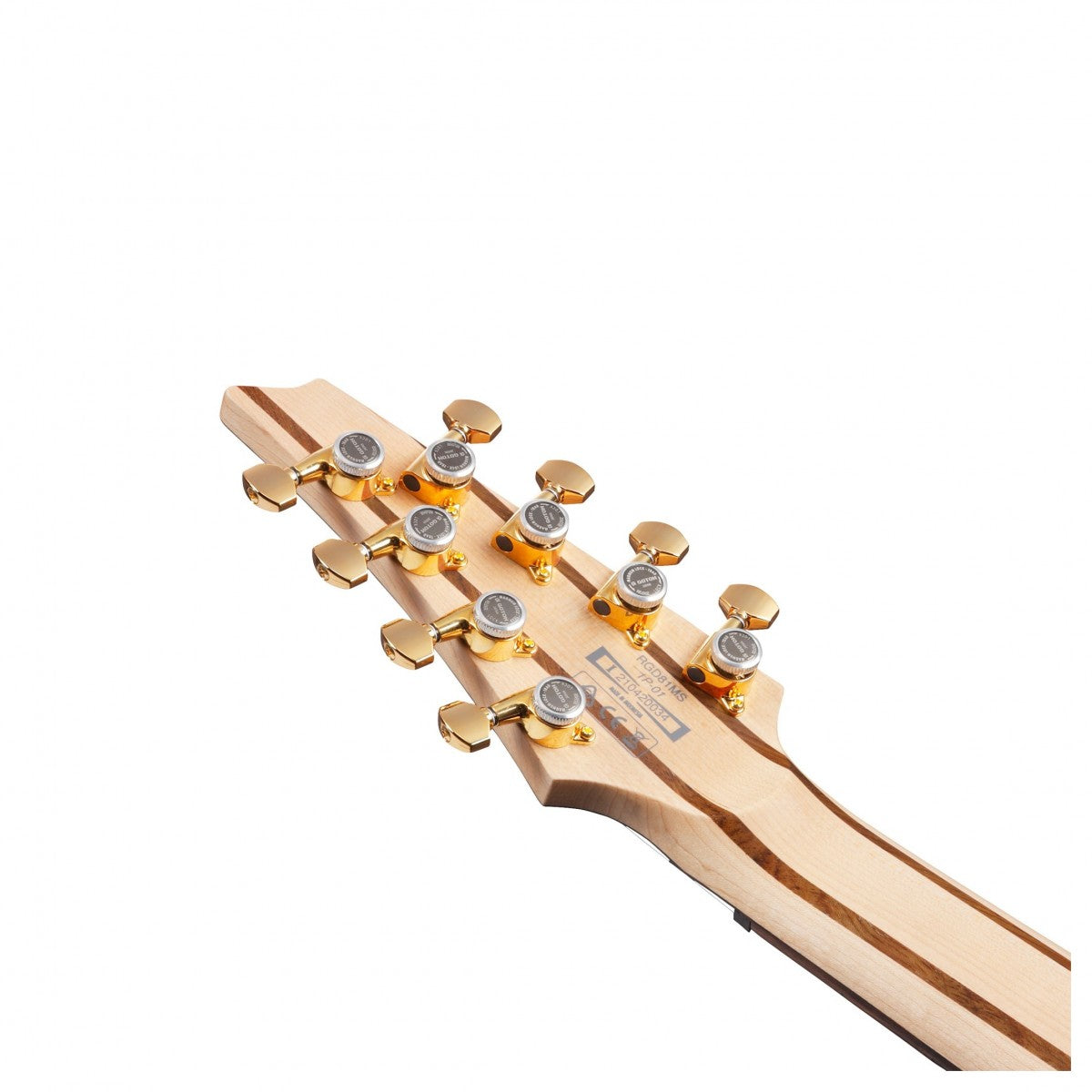 Đàn Guitar Điện Ibanez RGDMS8, HH, 8 Dây, Multi-scale, RGD Axe Design Lab Series, Classic Silver Matte