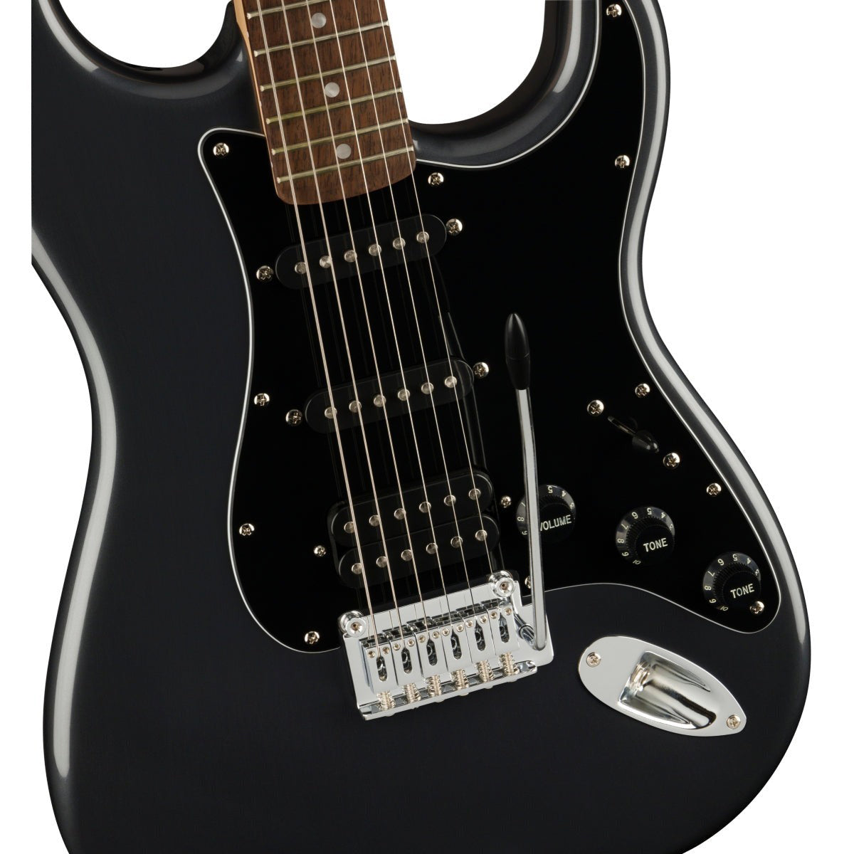 Đàn Guitar Điện Squier Affinity Series Stratocaster HSS Pack, Maple Fingerboard, Charcoal Frost Metallic, #0372821069