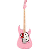 Đàn Guitar Điện Squier Hello Kitty Stratocaster, Maple Fingerboard, Pink, #0379102970