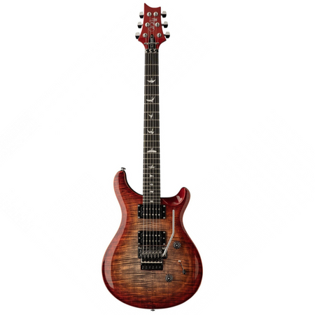 Đàn Guitar Điện PRS SE Custom 24 Floyd Violin Carve Top, Charcoal Cherry Burst