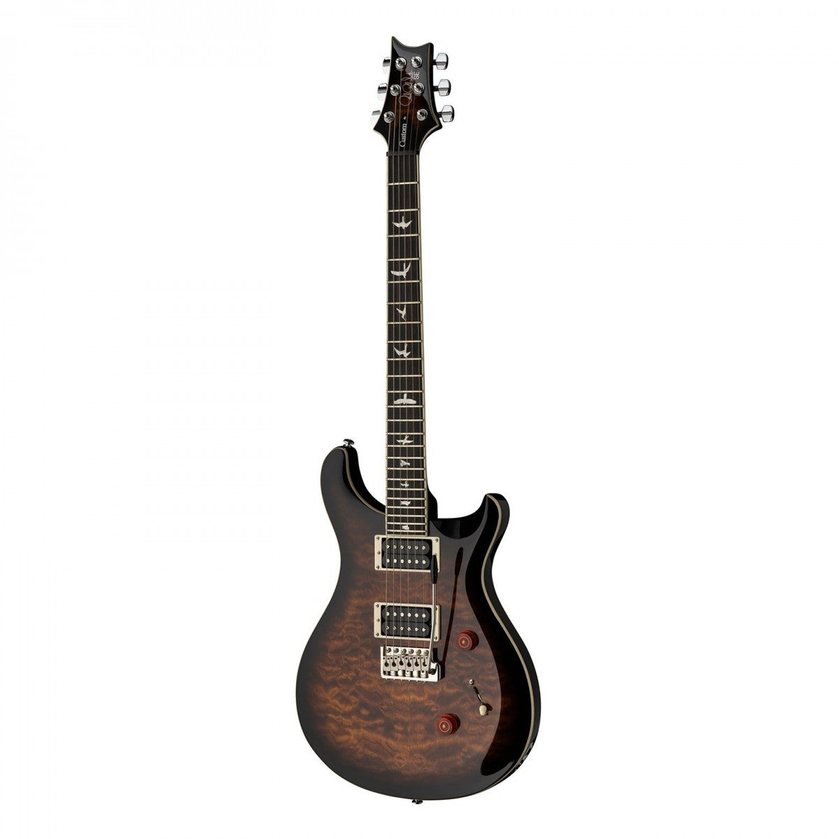 Đàn Guitar Điện PRS SE Custom 24 Quilt, Black Gold Sunburst