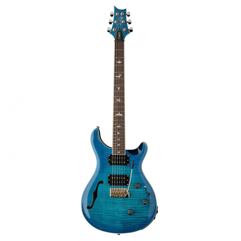 Đàn Guitar Điện PRS SE Custom 24 Semi-Hollowbody Piezo, Lake Blue