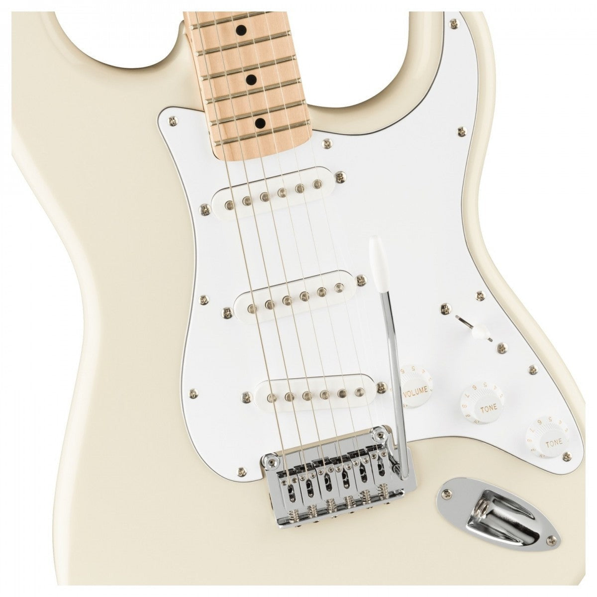 Đàn Guitar Điện Squier Affinity Stratocaster, Maple Fingerboard, Olympic White, #0378002505