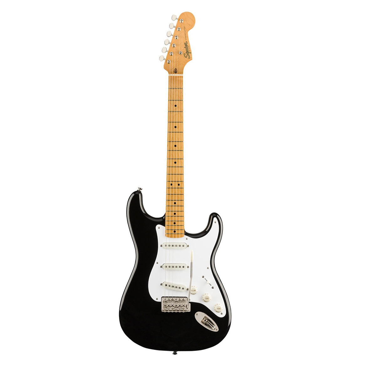 Đàn Guitar Điện Squier Classic Vibe 50s Stratocaster, Maple Fingerboard, Black, #0374005506