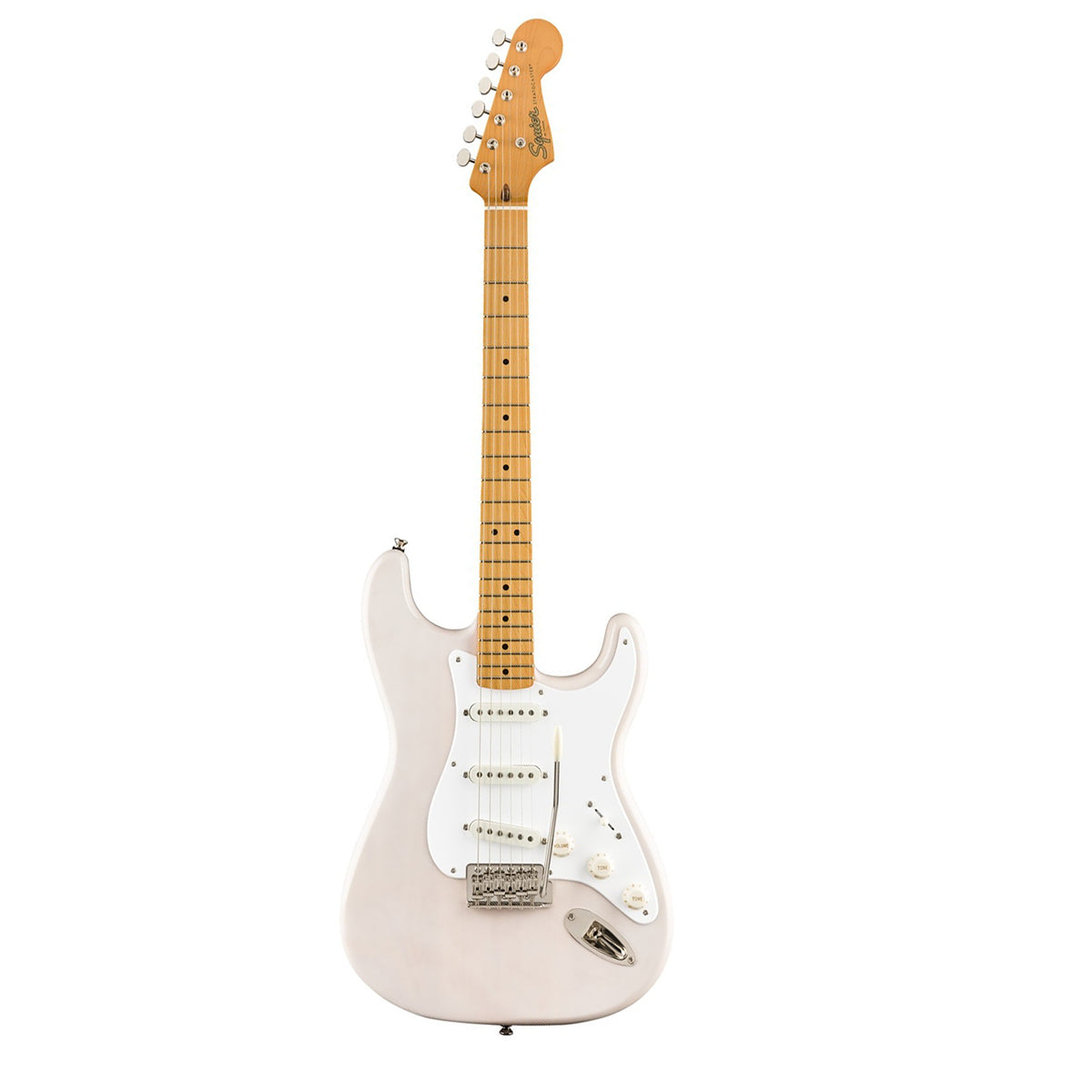 Đàn Guitar Điện Squier Classic Vibe 50s Stratocaster, Maple Fingerboard, White Blone, #0374005501