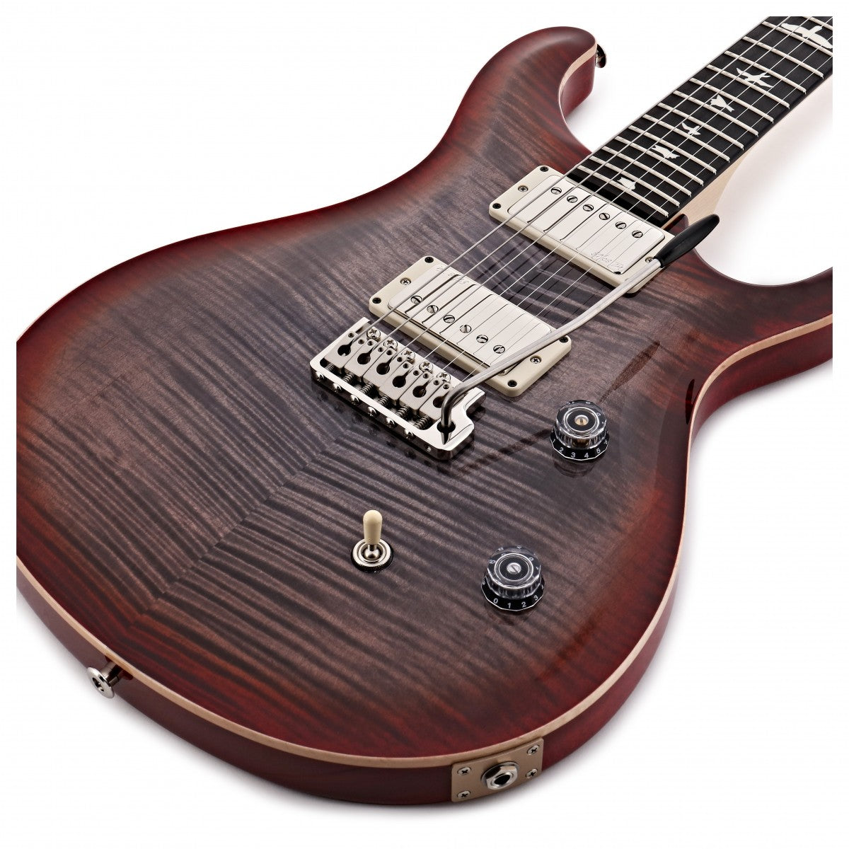 Đàn guitar điện PRS CE24 57/08's Ebony FB, Faded Grey Cherry Burst