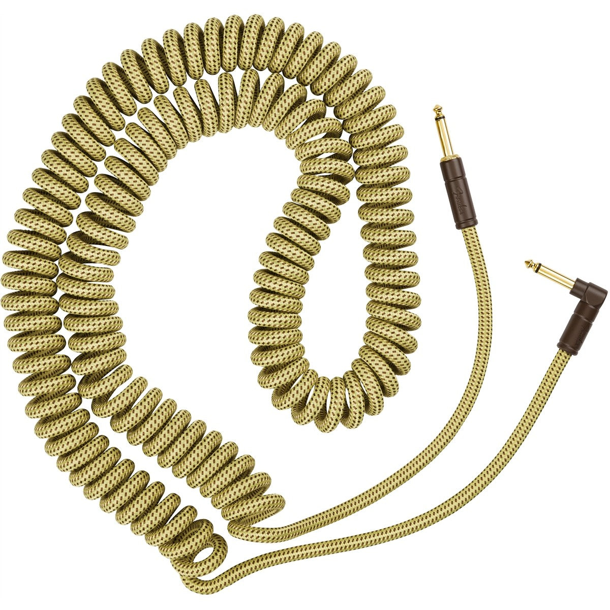 Dây Cáp Kết Nối Fender Deluxe Series Coil Cable, Tweed, 30ft - Việt Music