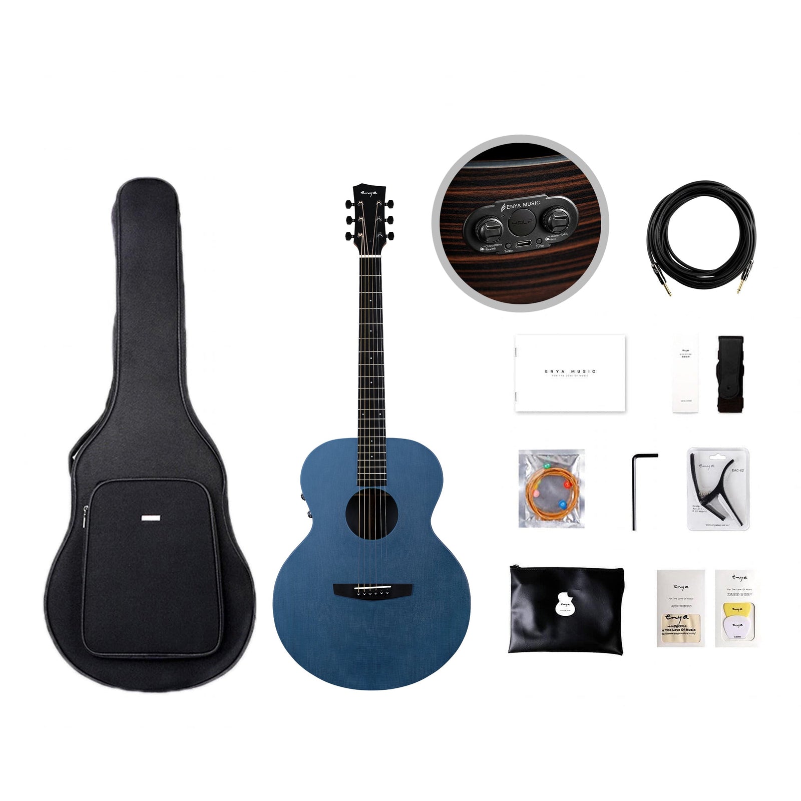 Đàn Guitar Acoustic Enya EAX1 Pro EQ