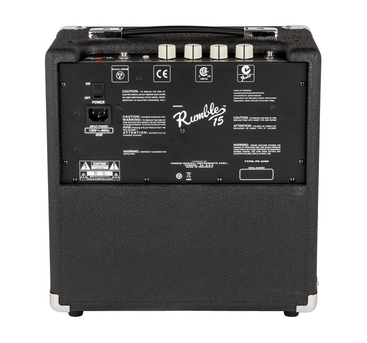 Amplifier Fender Rumble 15 V3 230V