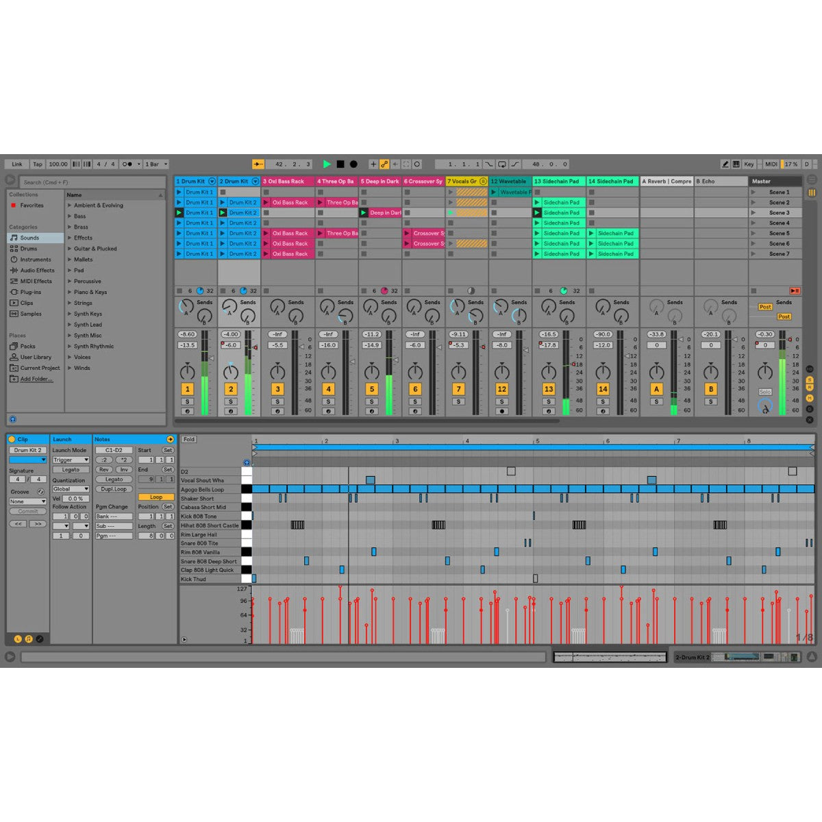 MIDI Pad Controller Ableton Push 2 Instrument + Live 10 Suite - Việt Music