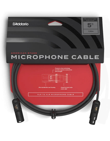 Dây Cáp Kết Nối D'Addario American Stage Microphone Cable PW-AMSM - Việt Music