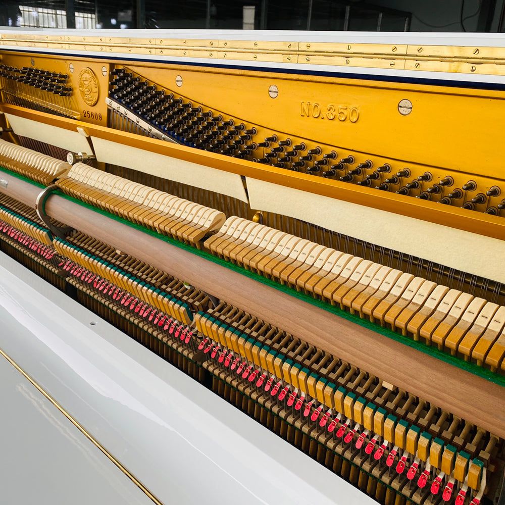 Đàn Piano Cơ Kawai No.350 Màu Trắng