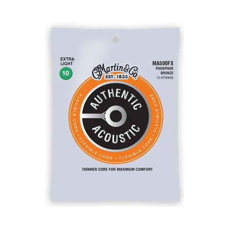 Dây Đàn Guitar Acoustic Martin Authentic Flexible Core 92/8 Phosphor Bronze - Việt Music