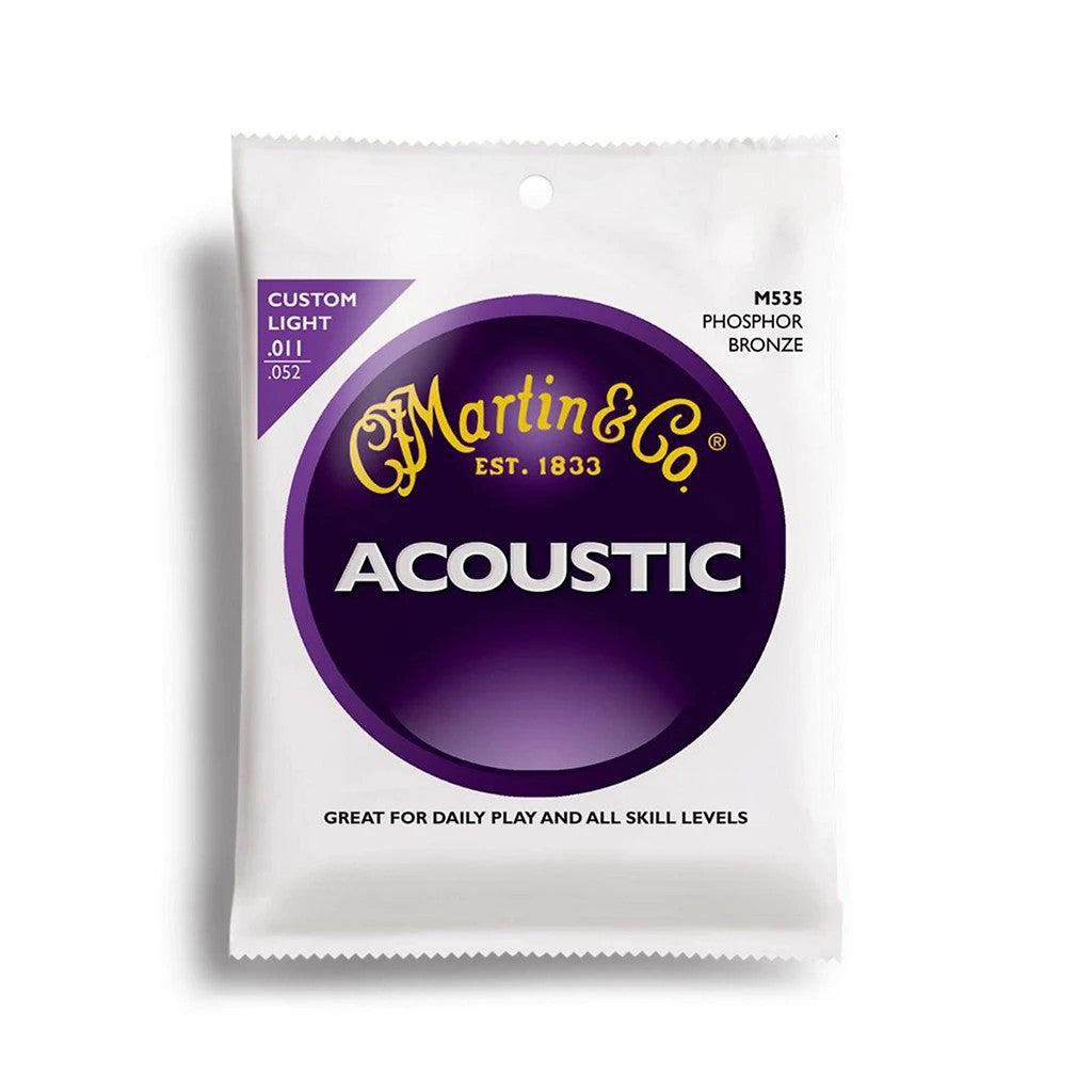 Dây Đàn Guitar Acoustic Martin Traditional 92/8 Phosphor Broze - Việt Music