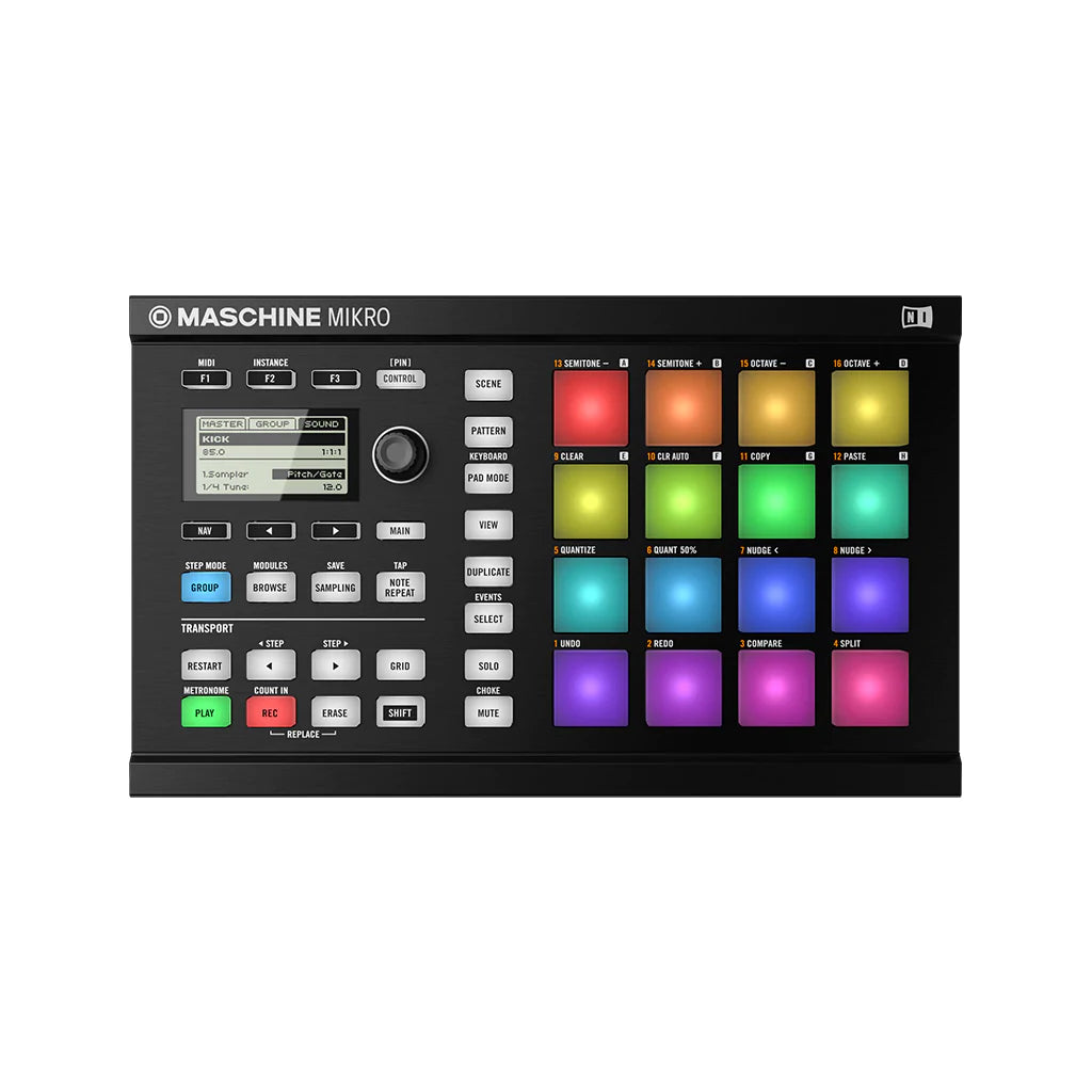 MIDI Pad Controller Native Instruments Maschine Mikro MK2 Groove Production