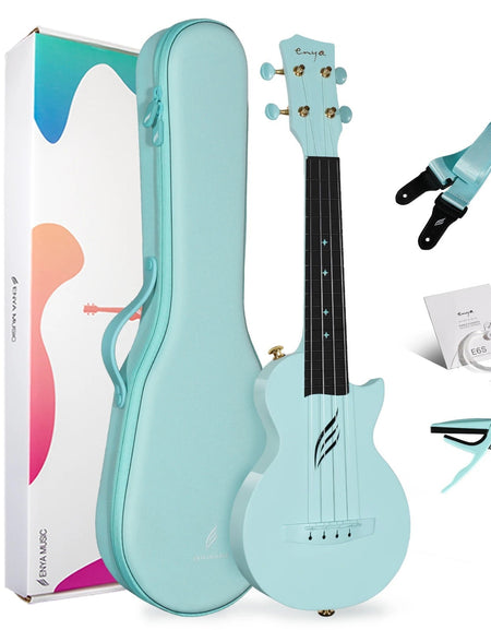 Đàn Ukulele Enya Nova U Concert Blue - Việt Music