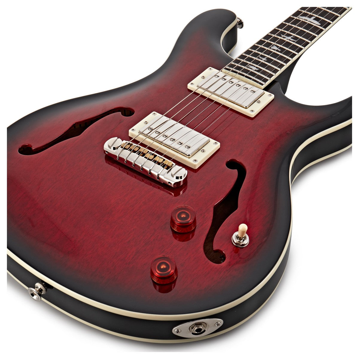 Đàn Guitar Điện PRS SE Hollowbody Standard w/Case, Fire Red Burst - Việt Music