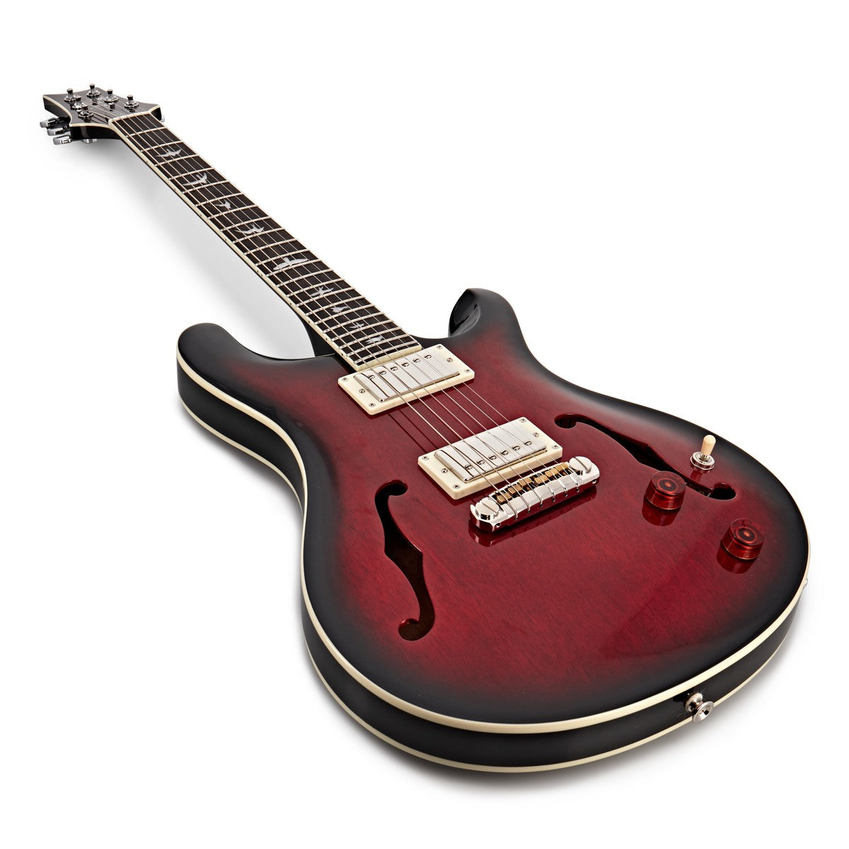 Đàn Guitar Điện PRS SE Hollowbody Standard w/Case, Fire Red Burst - Việt Music