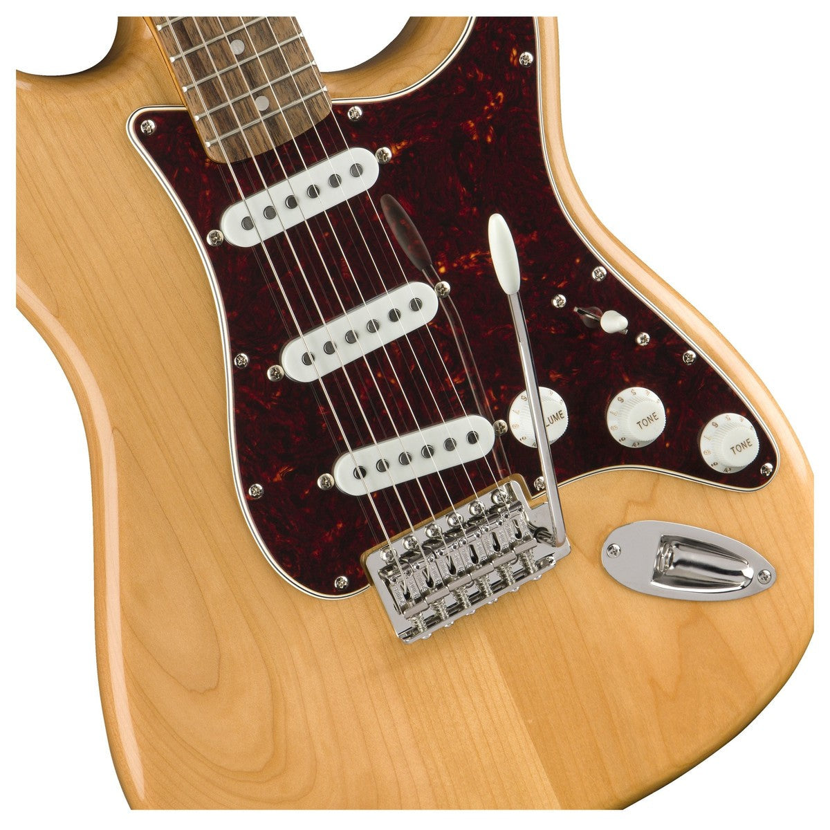 Đàn Guitar Điện Squier Classic Vibe 70s Stratocaster, Indian Laurel Fingerboard, Natural, #0374020521