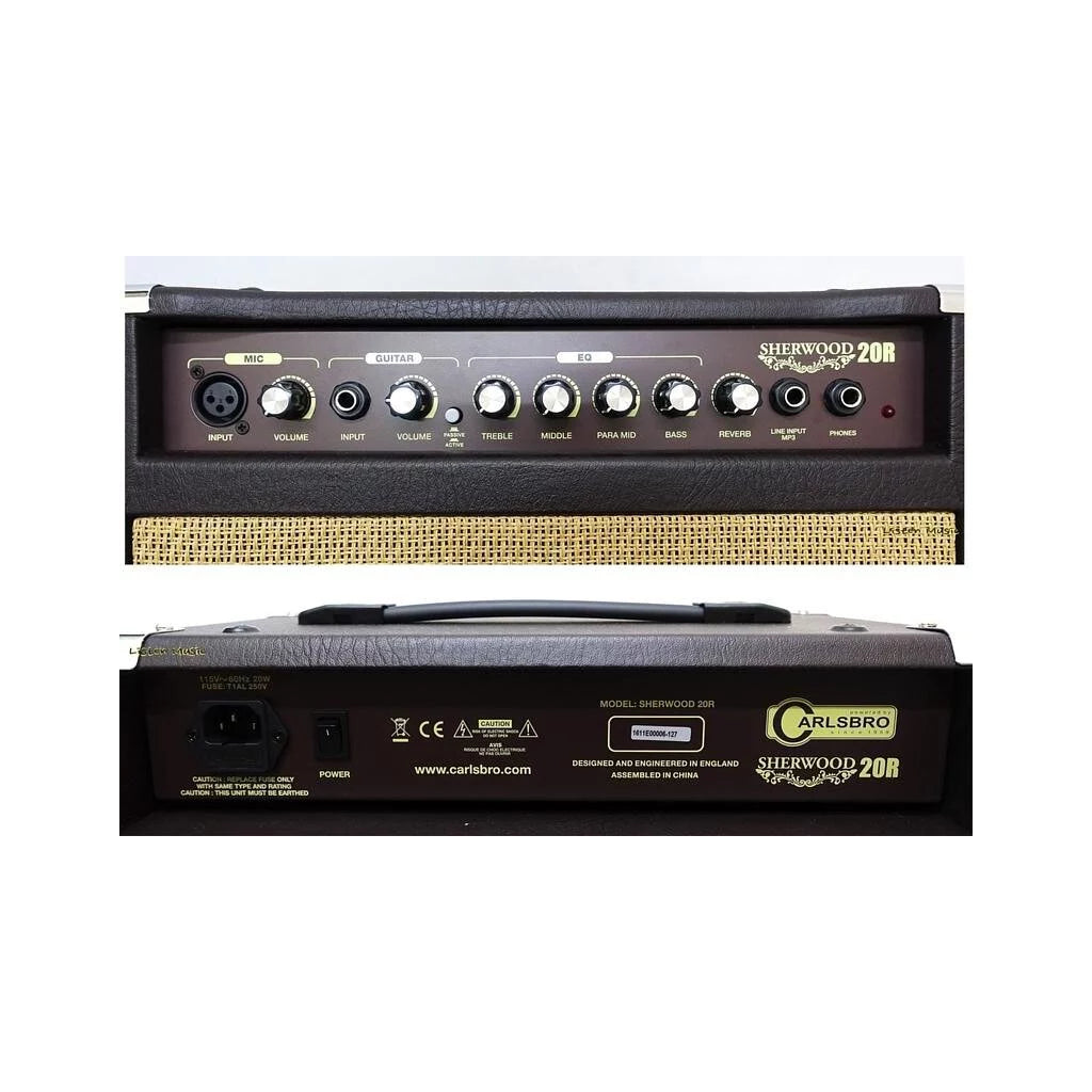 Amplifier Carlsbro Sherwood 20R, Combo
