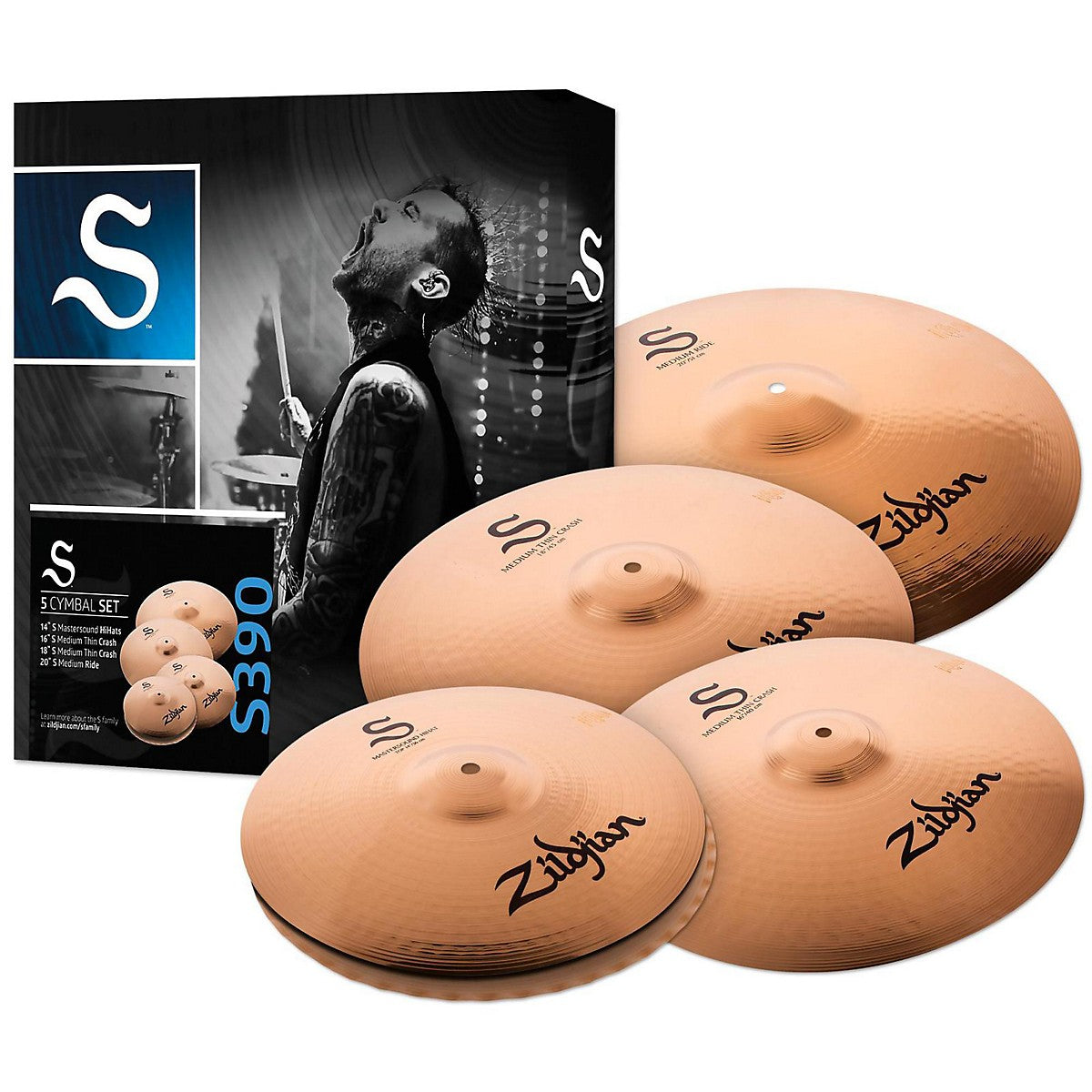 Cymbal Zildjian S Family Performer S390 - Việt Music