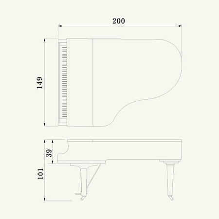 Grand Piano Yamaha C5X PE - Việt Music