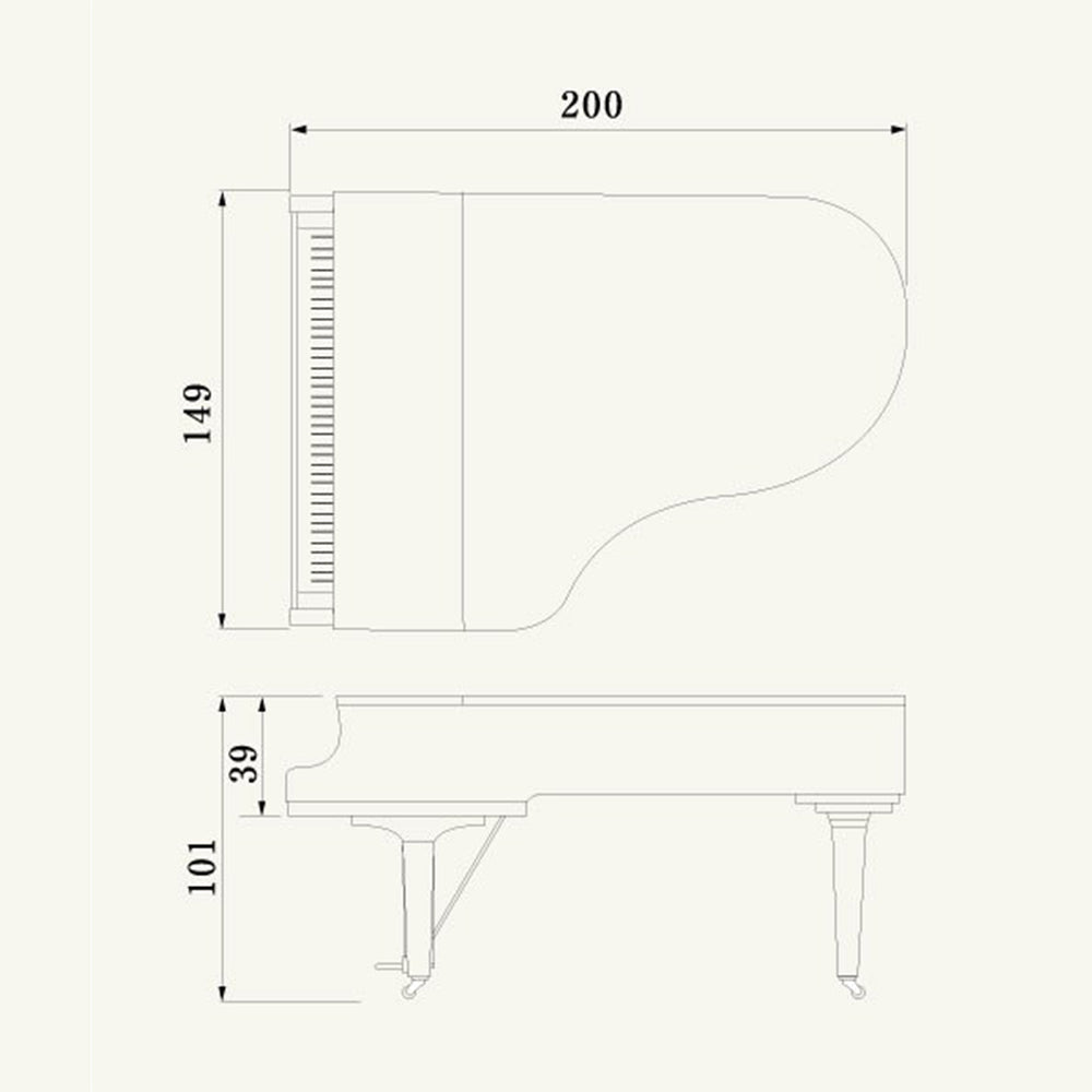 Grand Piano Yamaha C5X PE - Việt Music