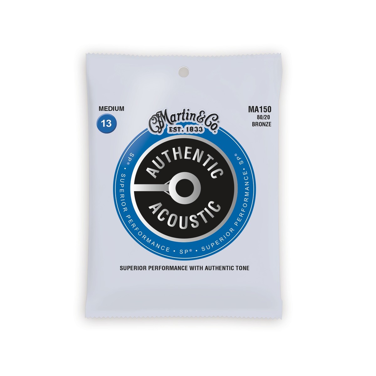 Dây Đàn Guitar Acoustic Martin Authentic SP 80/20 Bronze - Việt Music