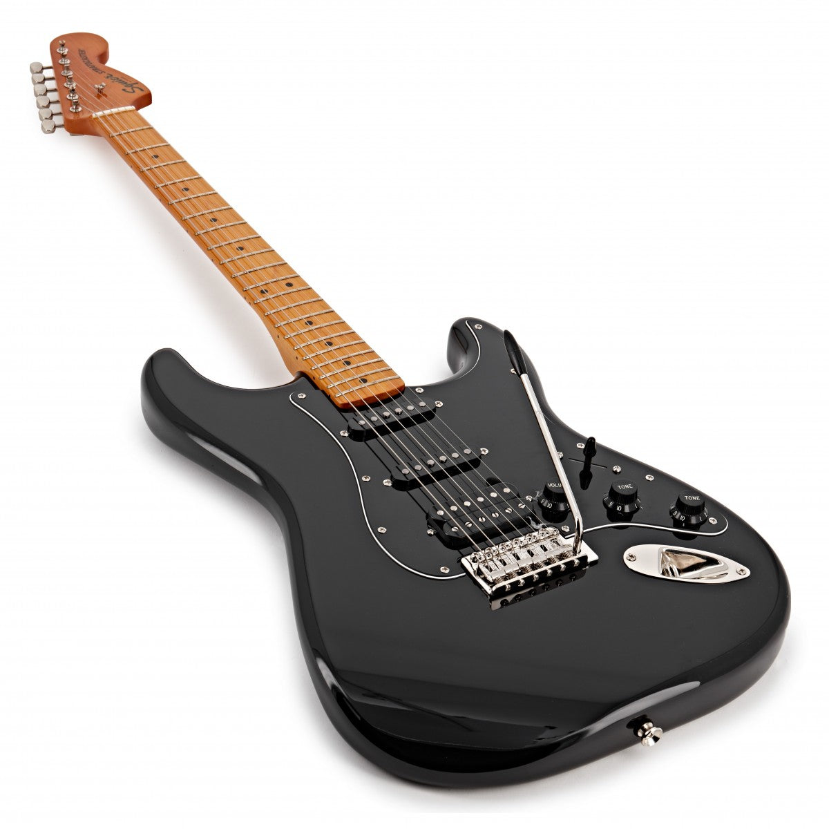 Đàn Guitar Điện Squier Classic Vibe 70s Stratocaster HSS, Maple Fingerboard, Black, #0374023506