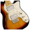 Đàn Guitar Điện Squier Classic Vibe 70s Telecaster Thinline, Maple Fingerboard, 3-Color Sunburst, #0374070500