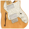 Đàn Guitar Điện Squier Classic Vibe 70s Telecaster Thinline, Maple Fingerboard, Natural, #0374070521